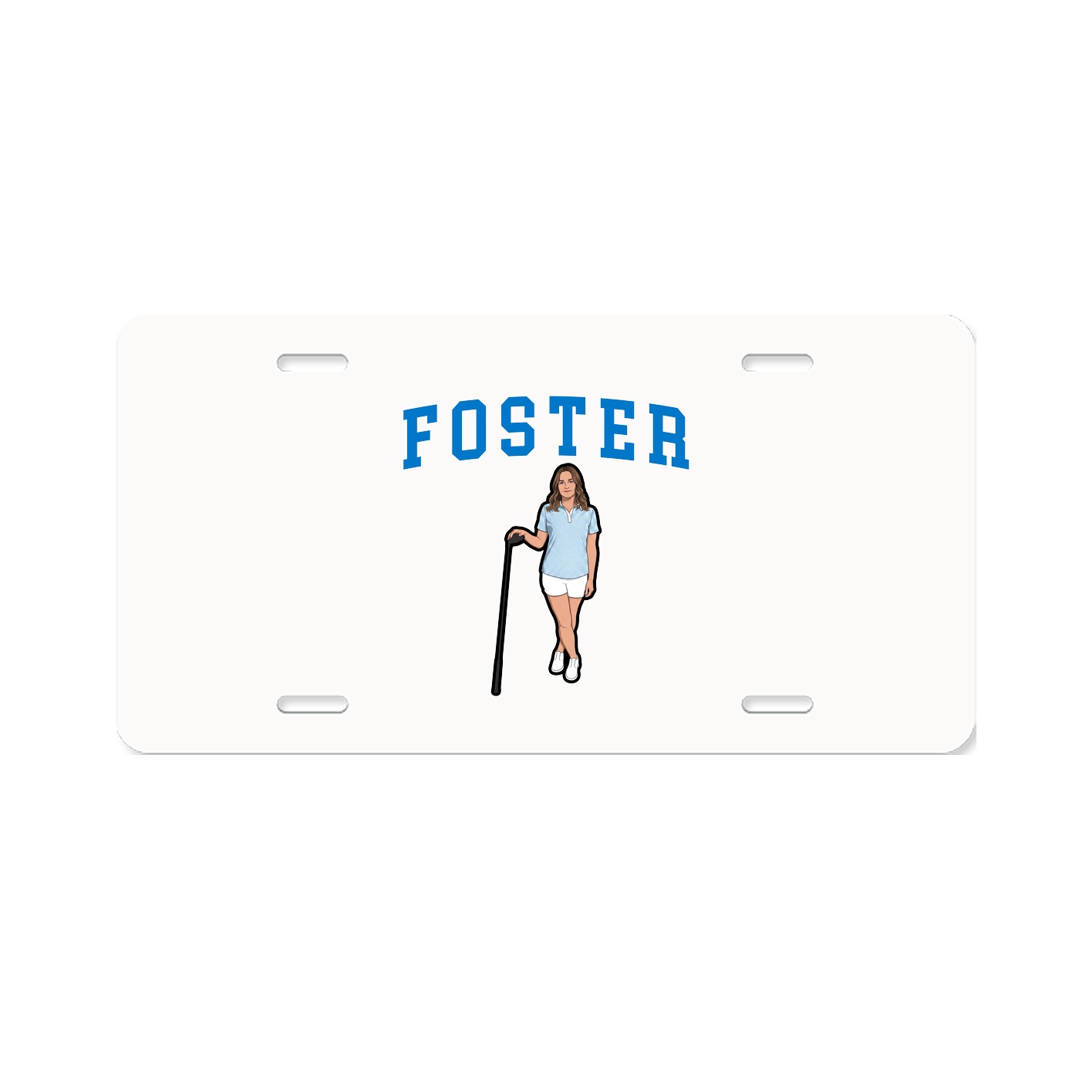 License Plate — Shirsey in Classic