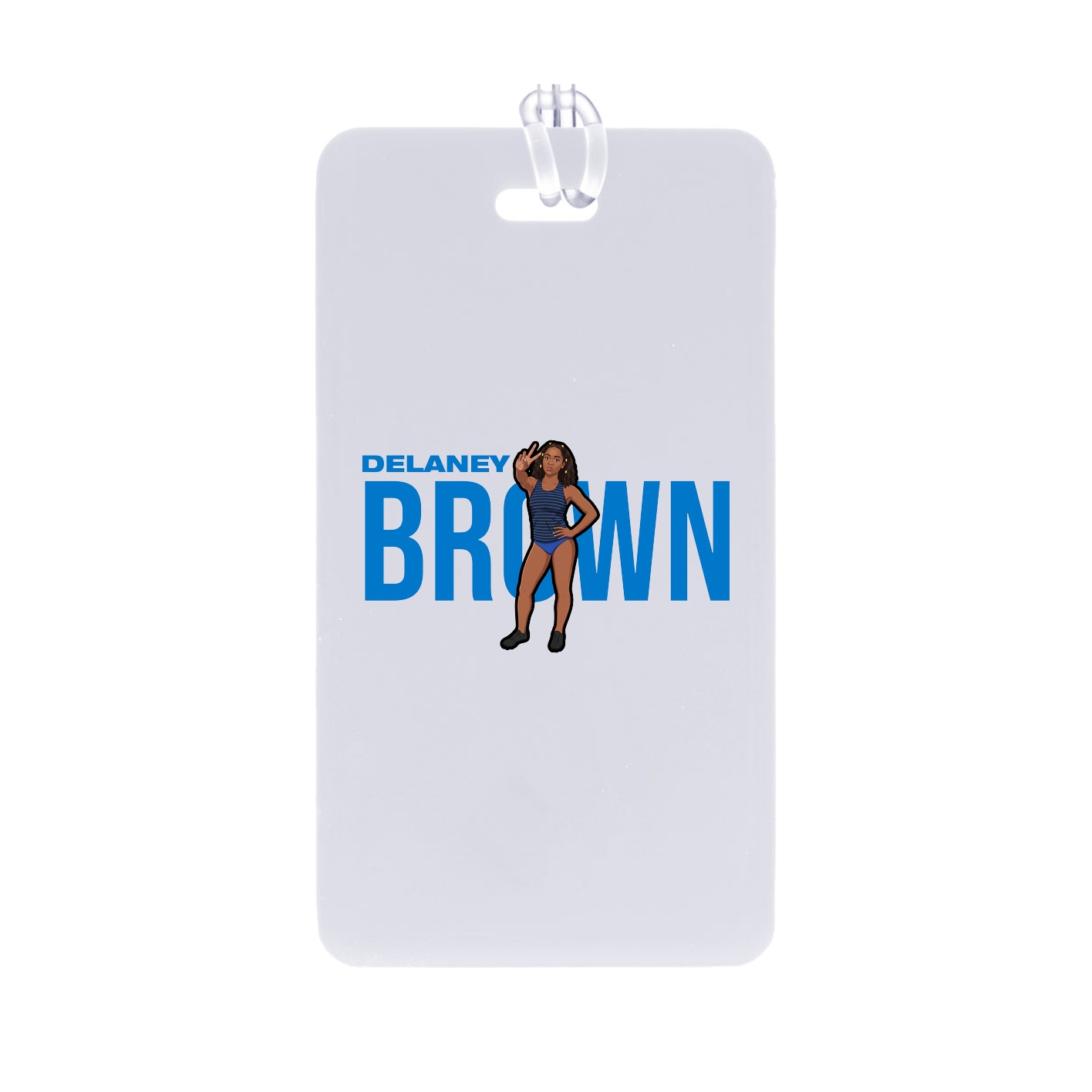 Bag Tag — Player Name in Classic