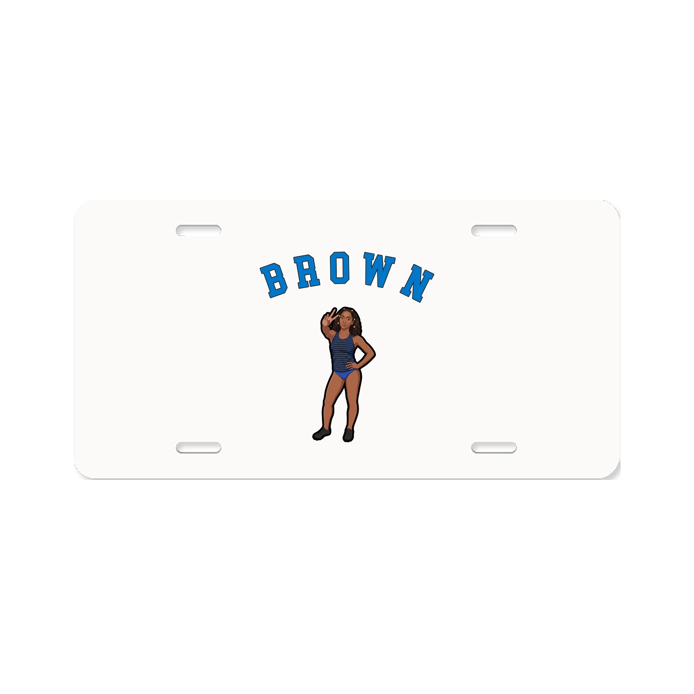 License Plate — Shirsey Arch in Classic