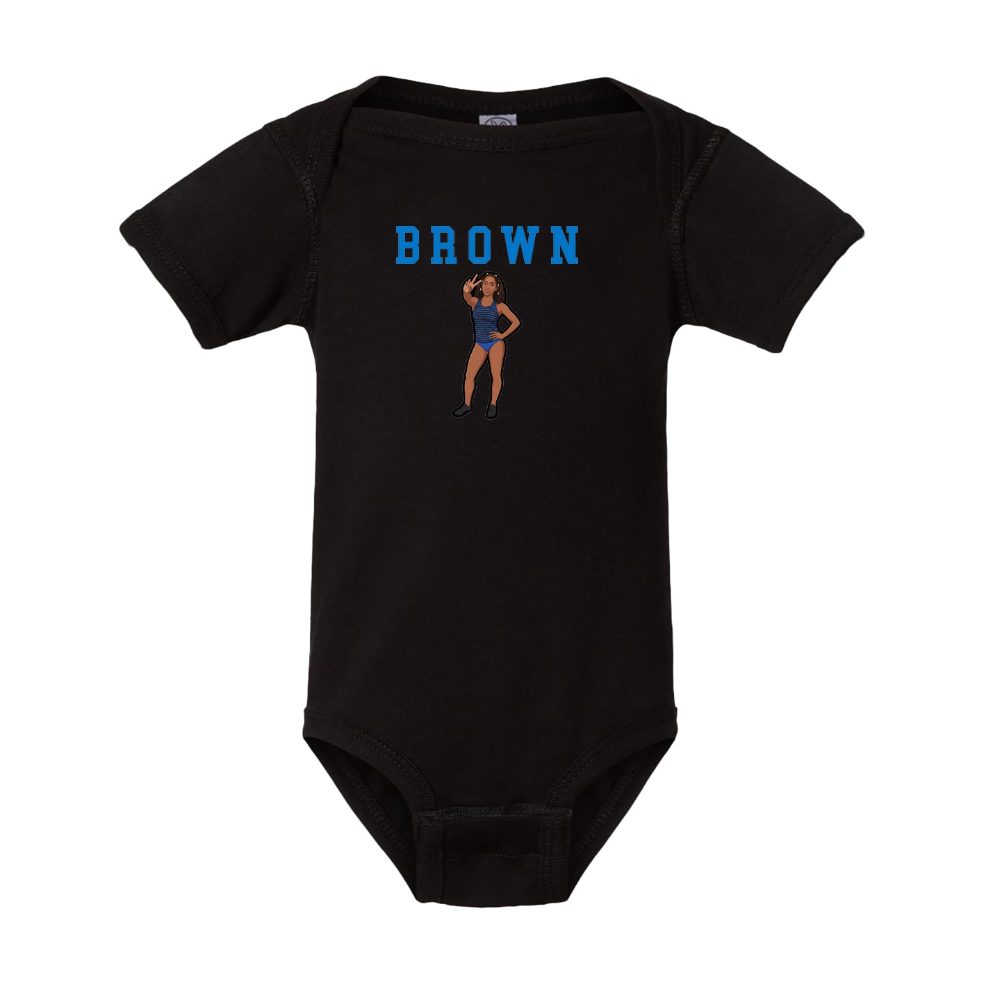Baby Onesie — Shirsey in Black