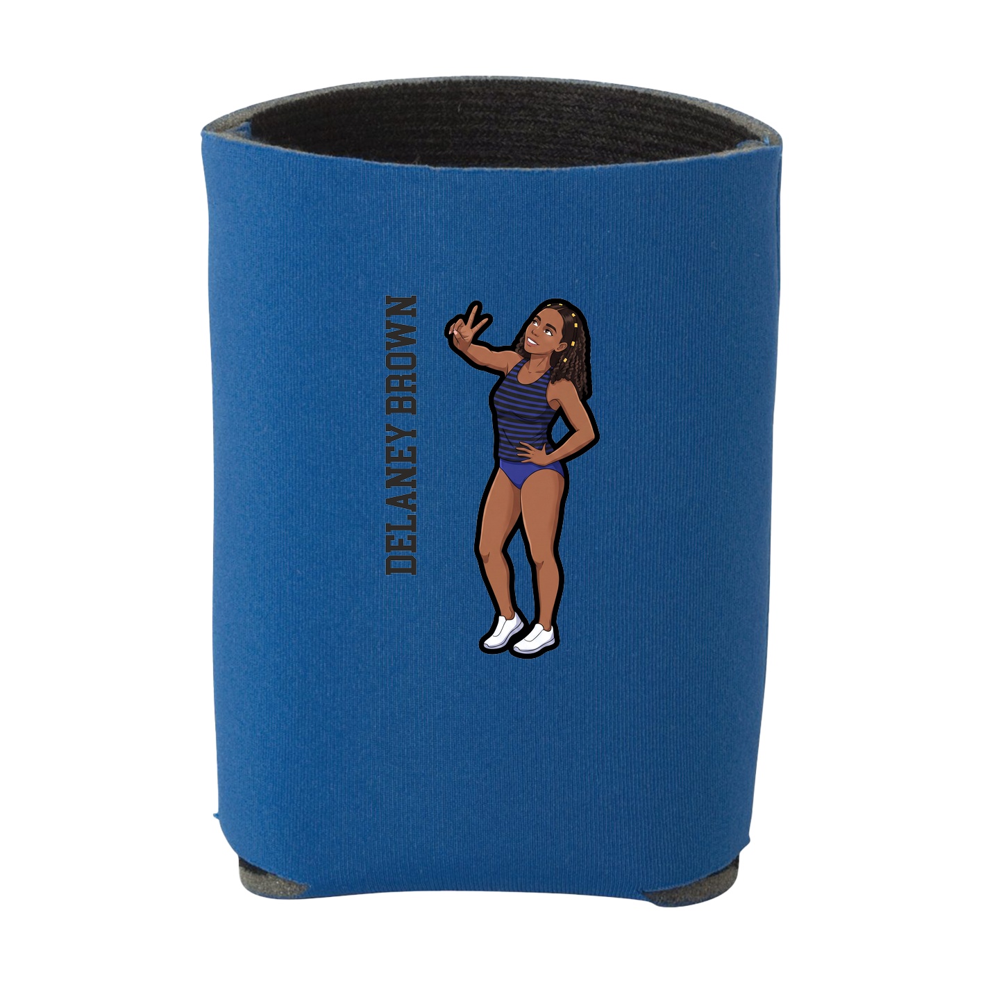 Can Holder — Name Vertical in Royal