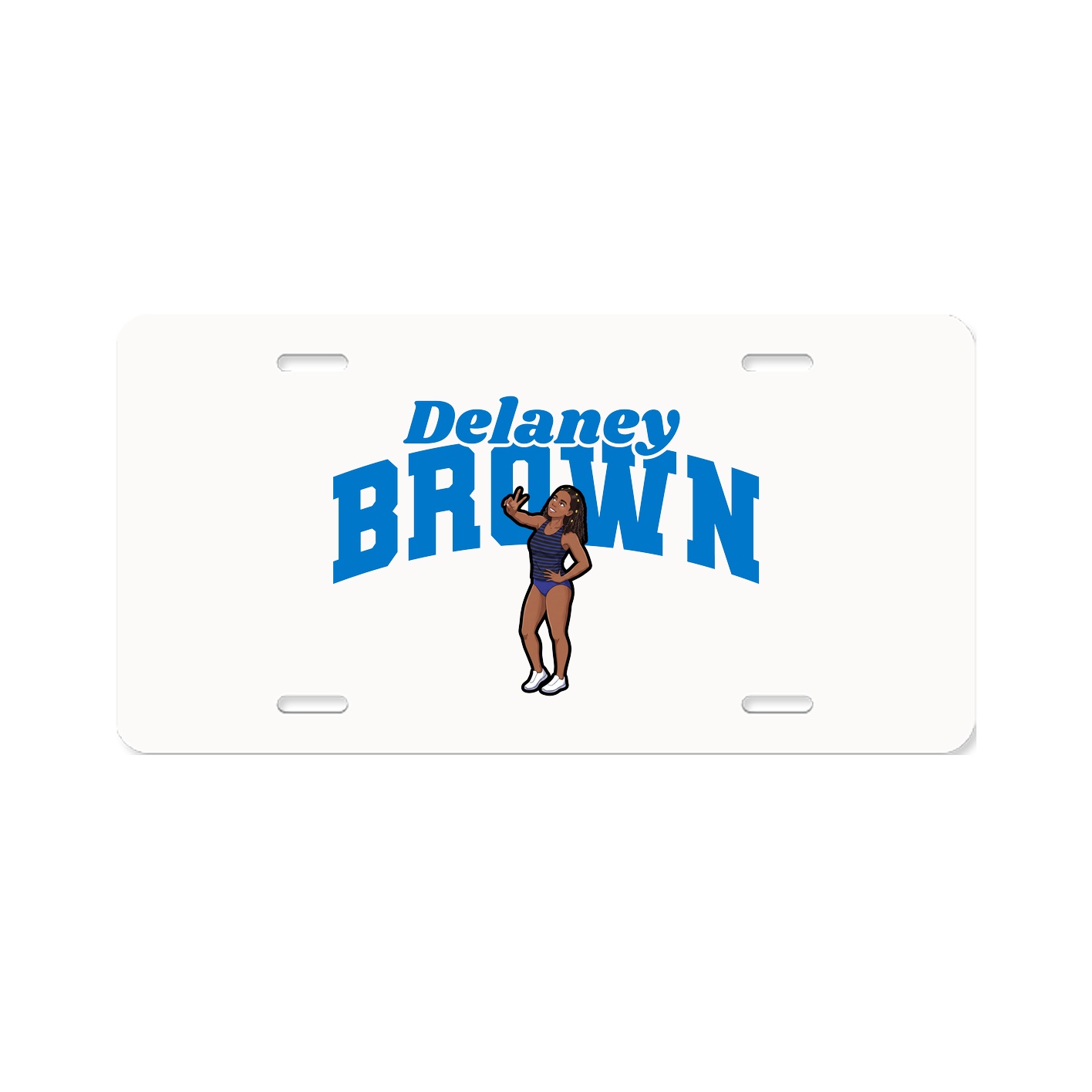 License Plate — Signature Arch in Classic
