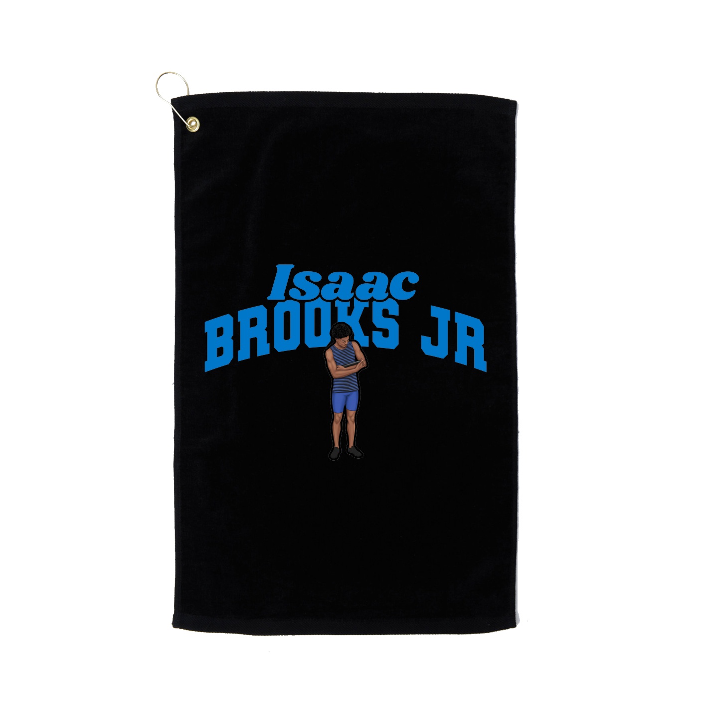 Golf Towel — Signature Arch in Black