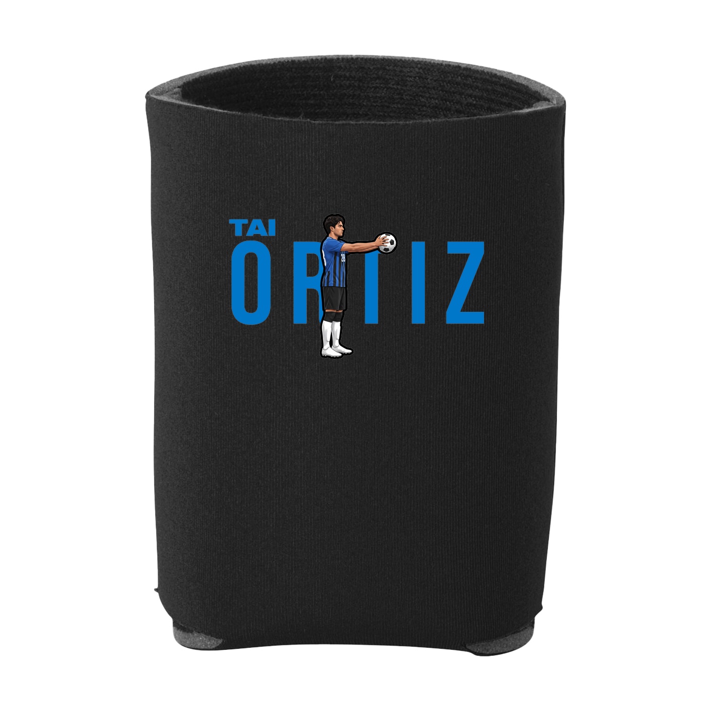 Can Holder — Player Name in Black