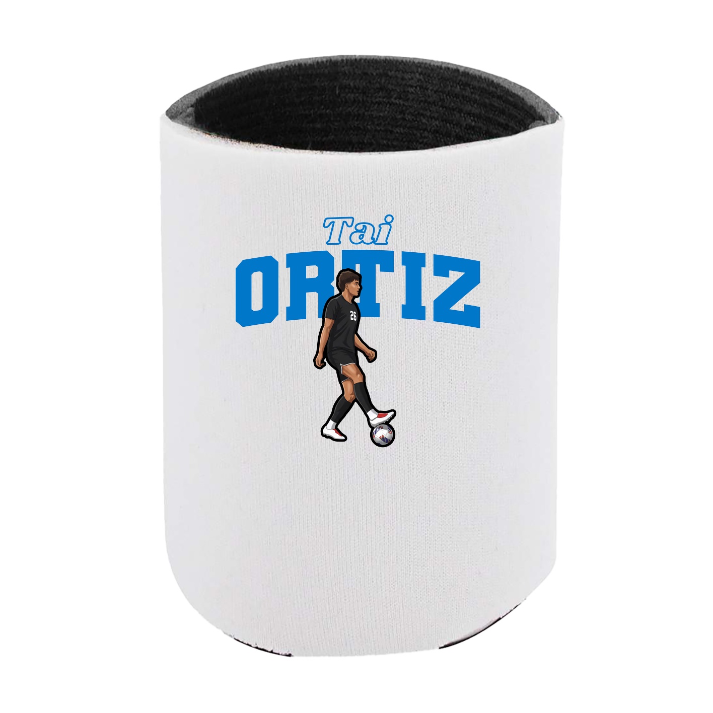 Can Holder — Name Arch in White