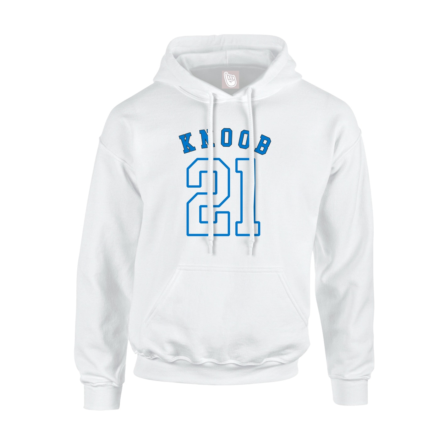 Hoodie — Shirsey Arch in White