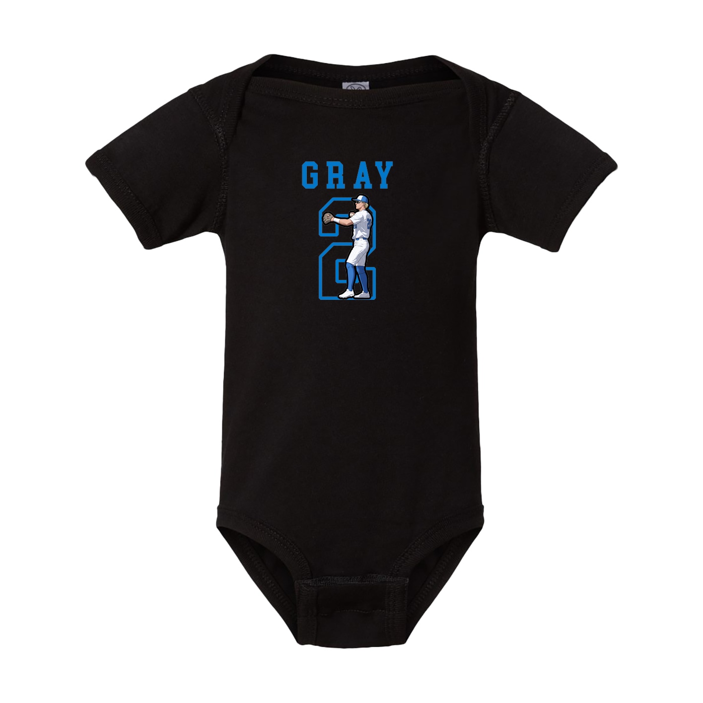 Baby Onesie — Shirsey in Black