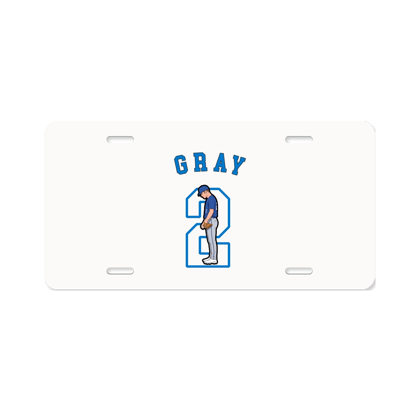 License Plate — Shirsey Arch in Classic