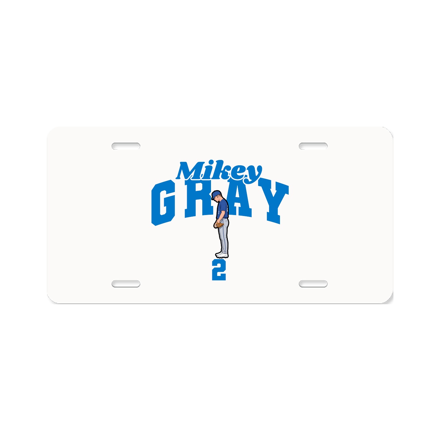 License Plate — Signature Arch in Classic