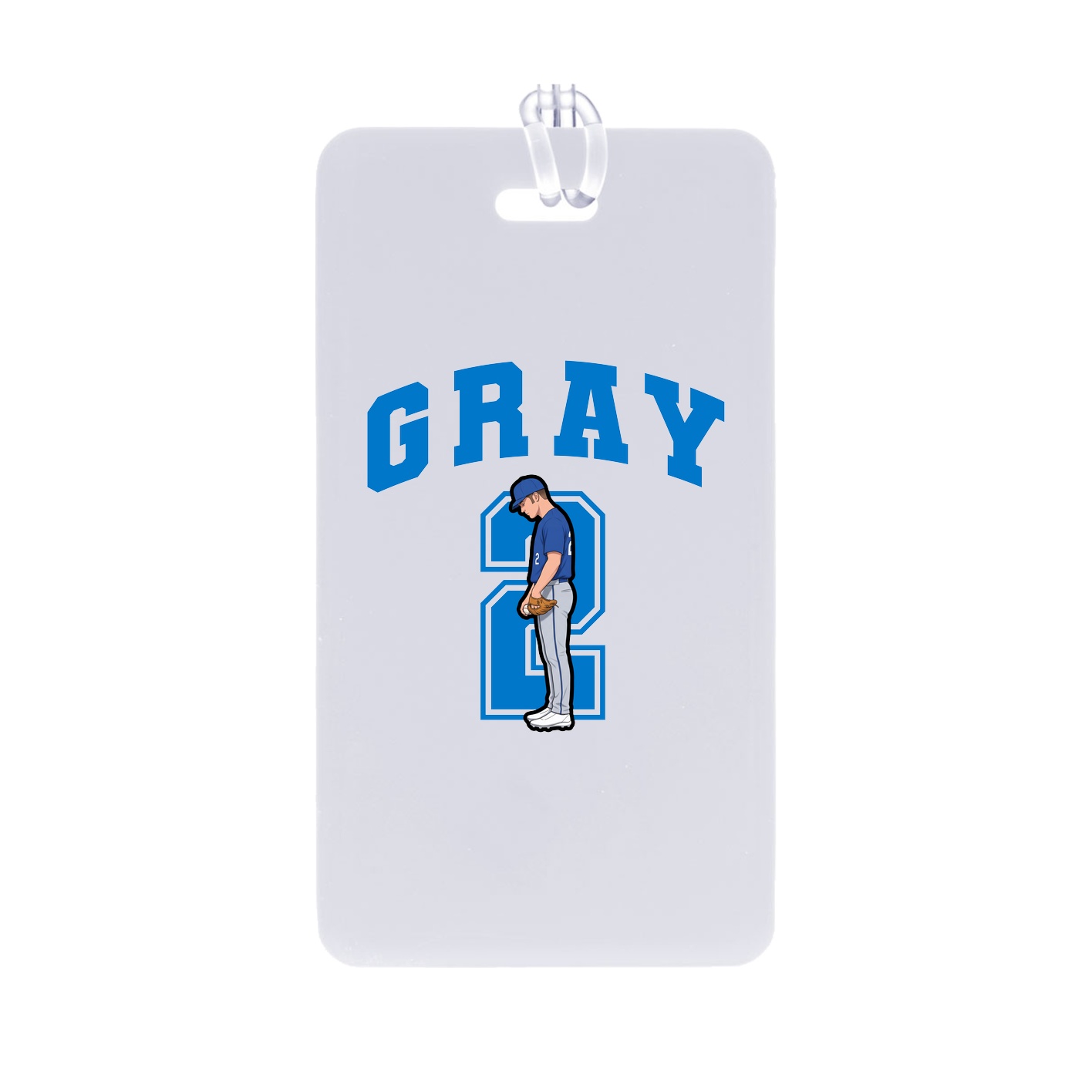 Bag Tag — Number in Classic