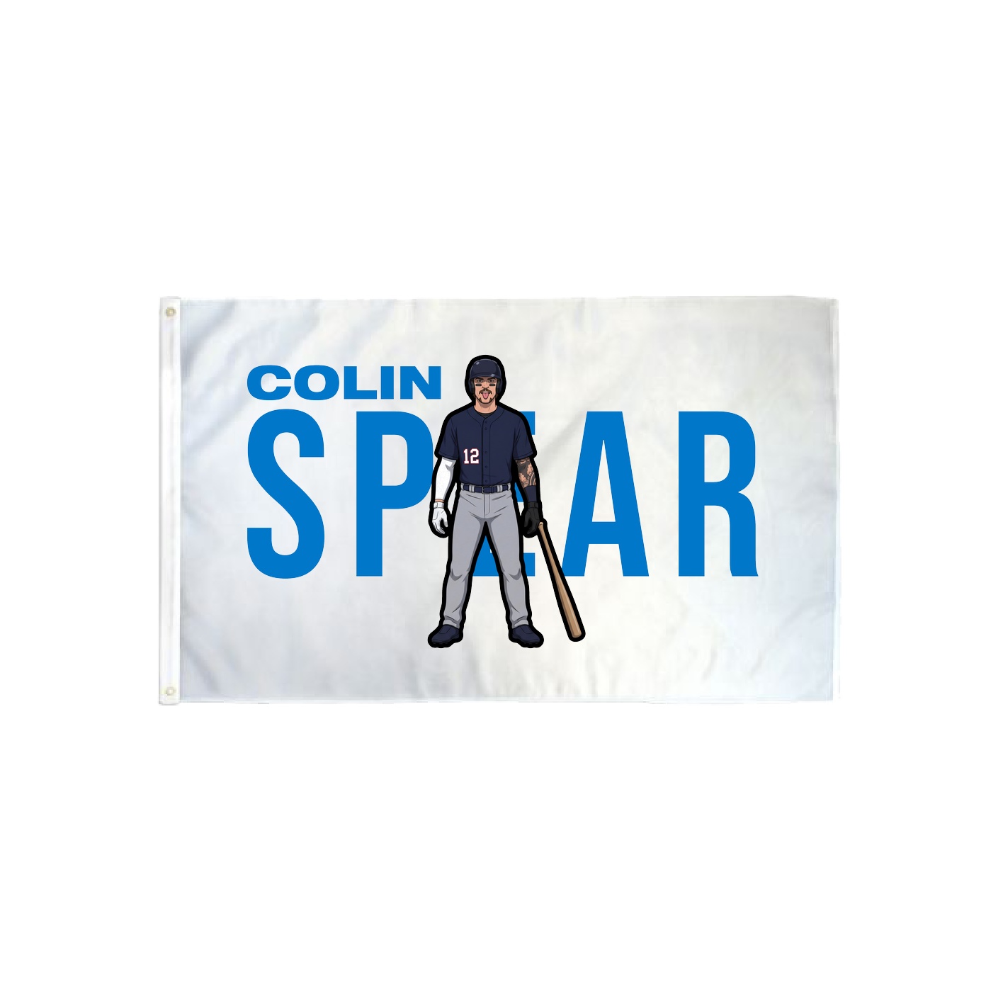 3x5 Flag — Player Name in Classic