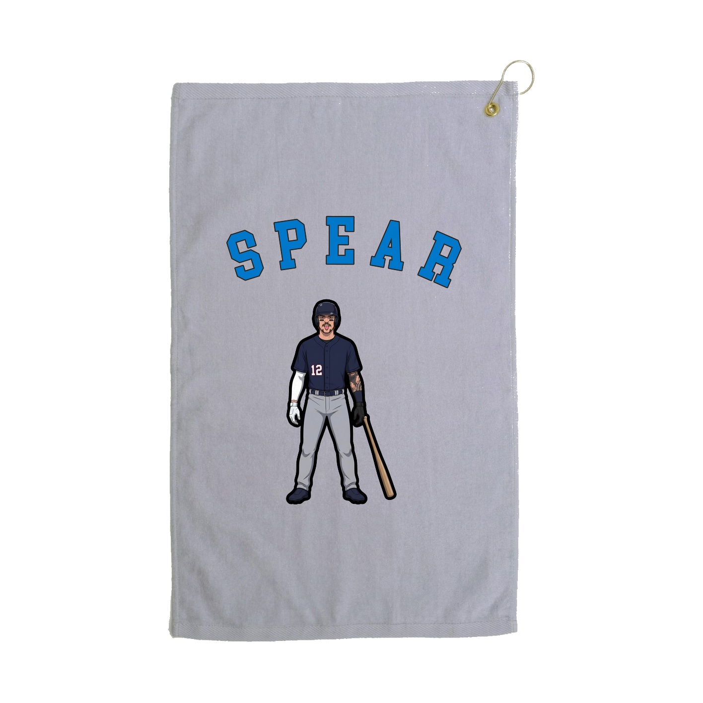 Golf Towel — Shirsey Arch in Grey