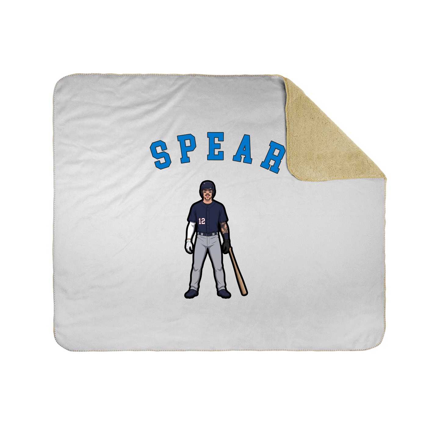 Throw Blanket — Shirsey Arch in White