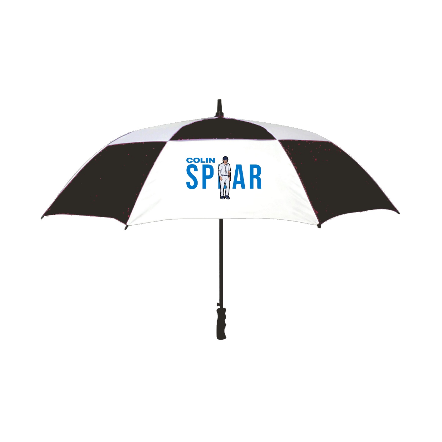 Golf Umbrella — Player Name in Black