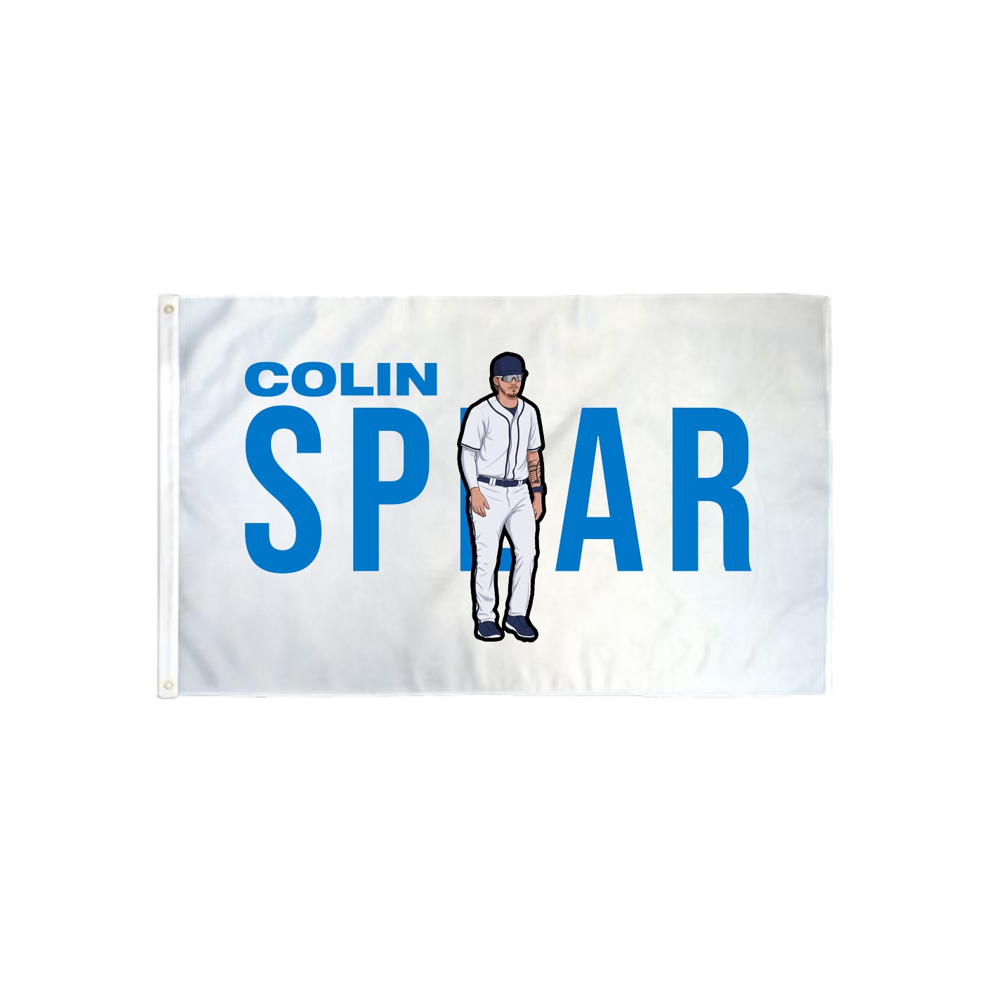 3x5 Flag — Player Name in Classic