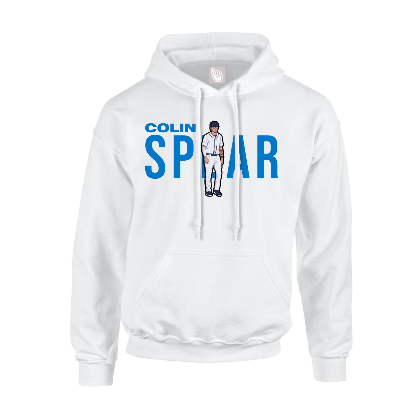 Hoodie — Player Name in White