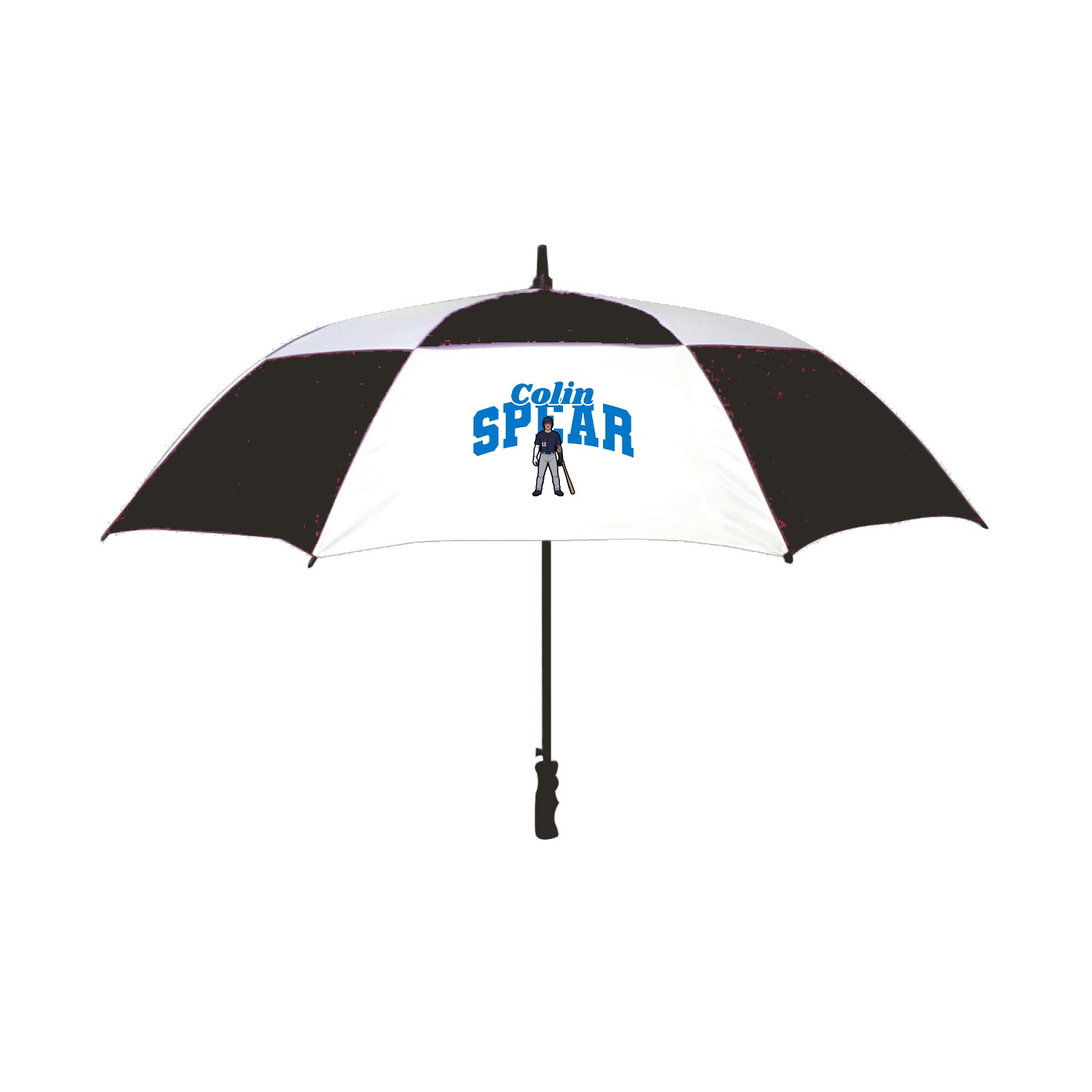 Golf Umbrella — Signature Arch in Black