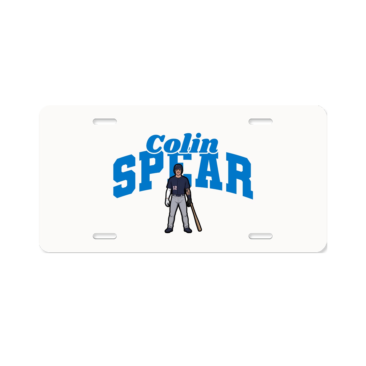 License Plate — Signature Arch in Classic