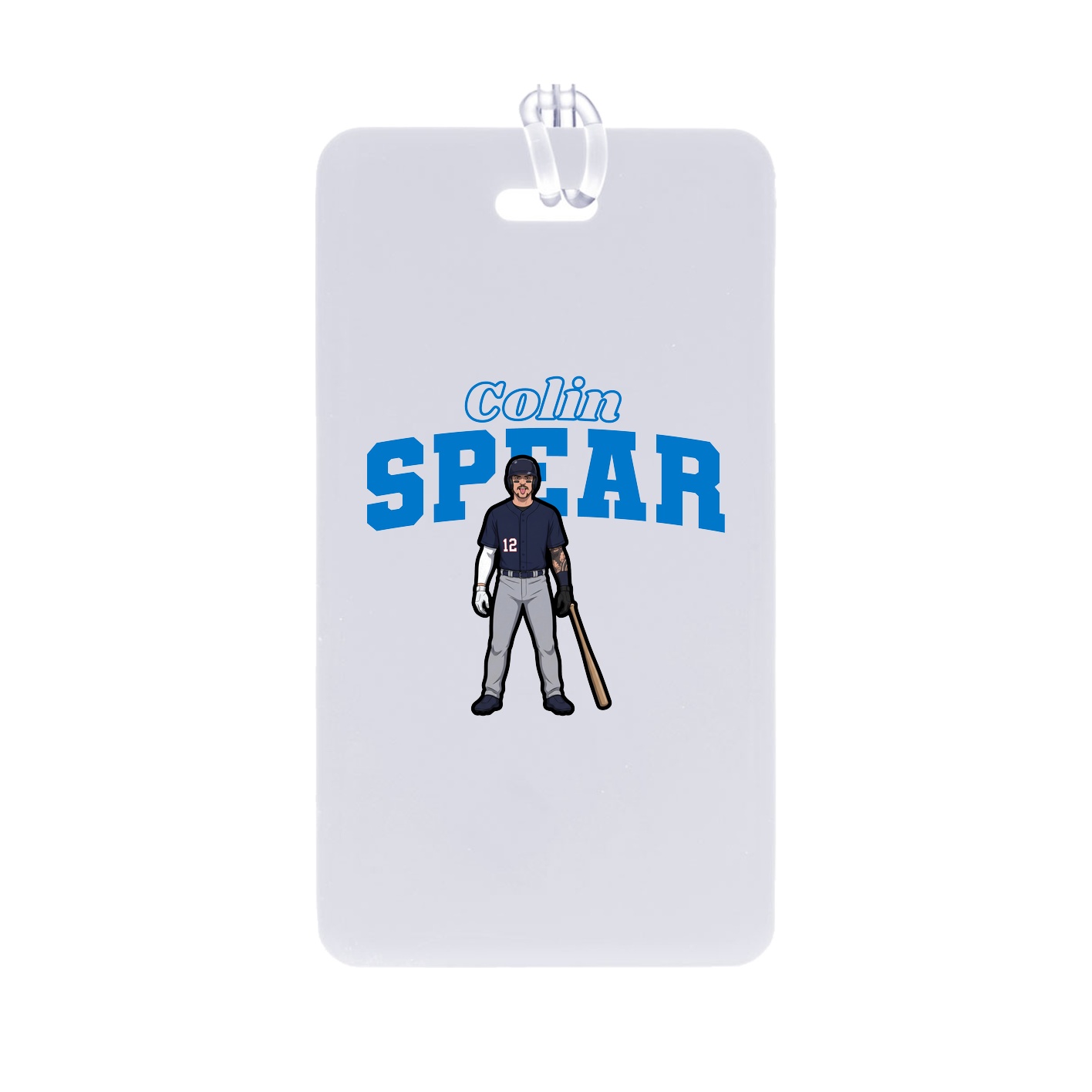 Bag Tag — Name Arch in Classic