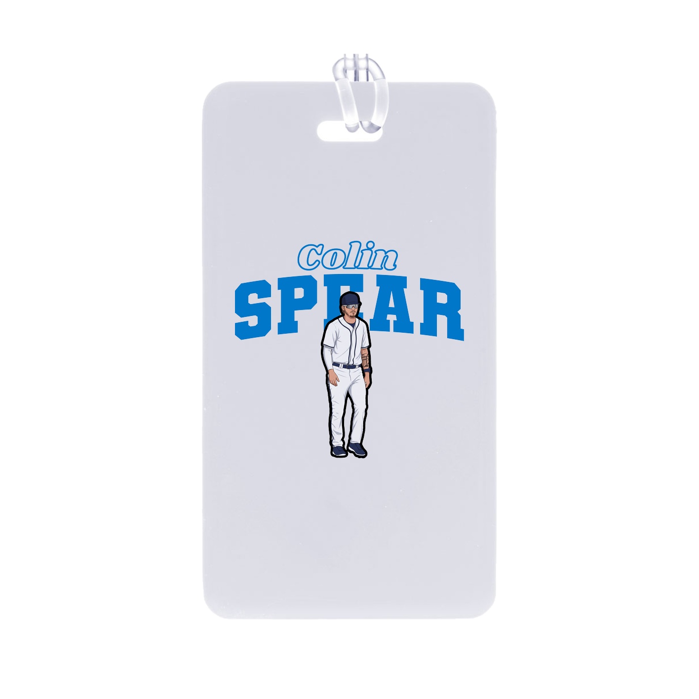 Bag Tag — Name Arch in Classic