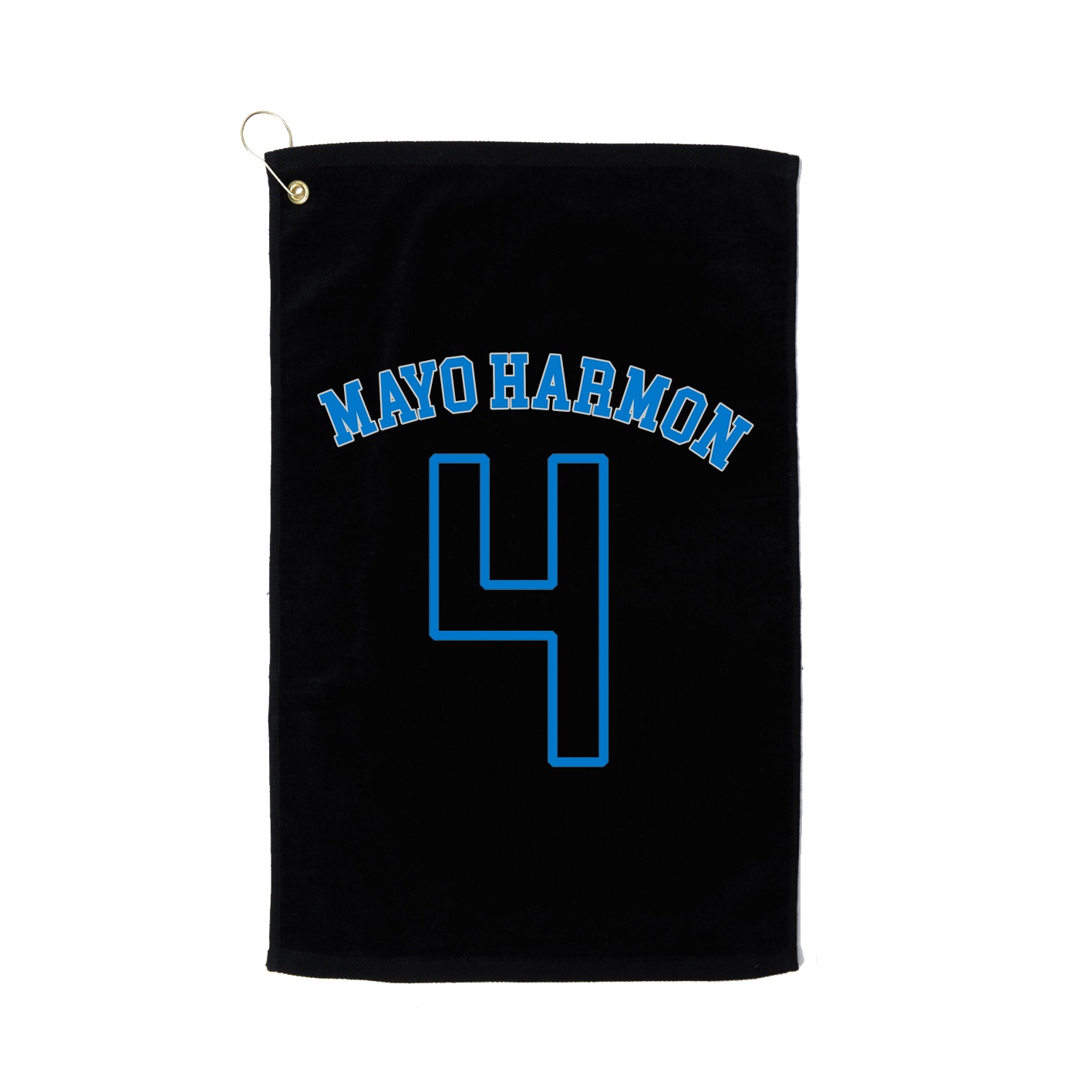 Golf Towel — Shirsey Arch in Black