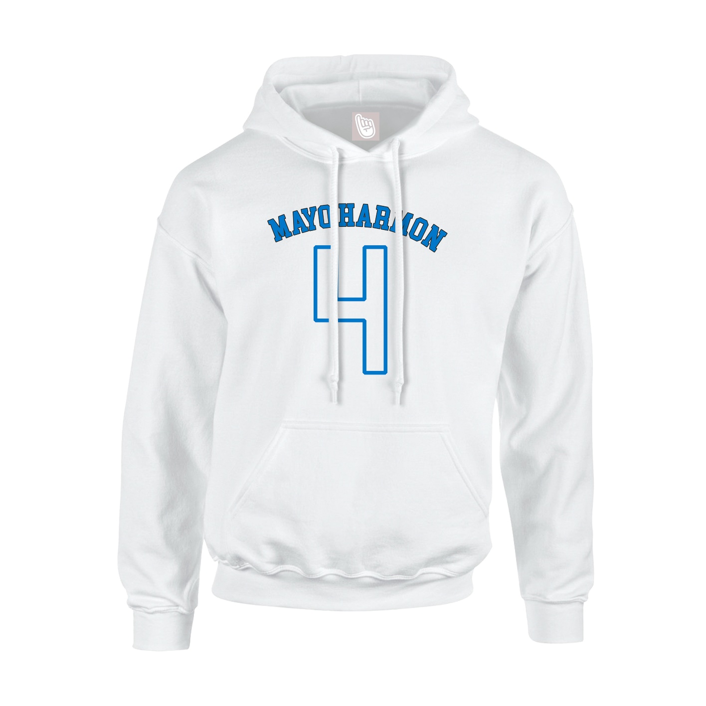 Hoodie — Shirsey Arch in White