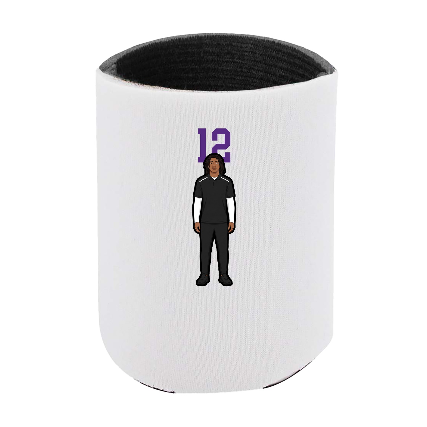 Can Holder — Number Top in White