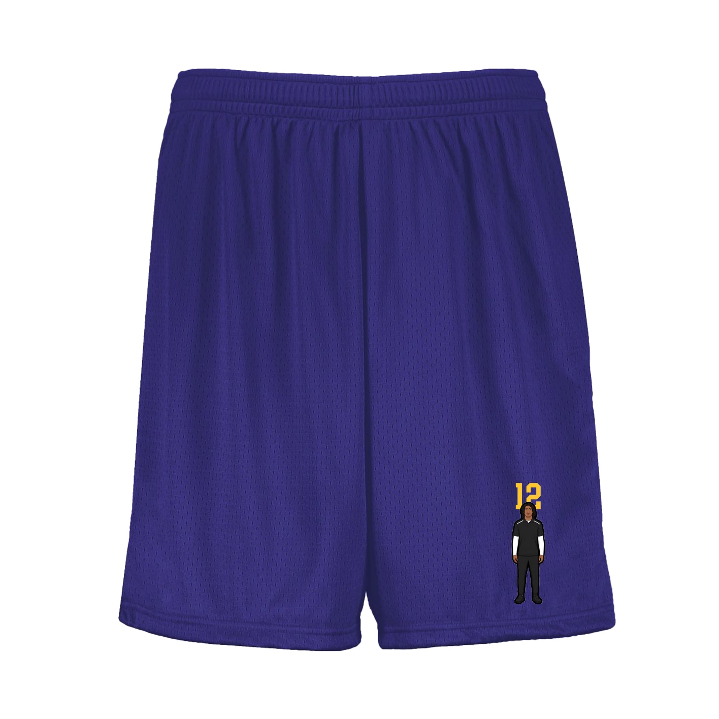 Shorts — Number Top in Purple