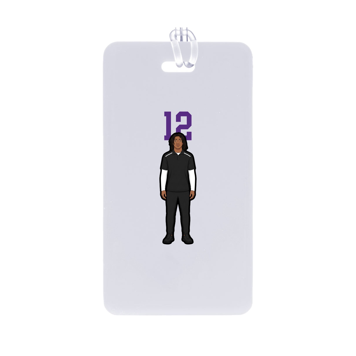 Bag Tag — Number Top in Classic