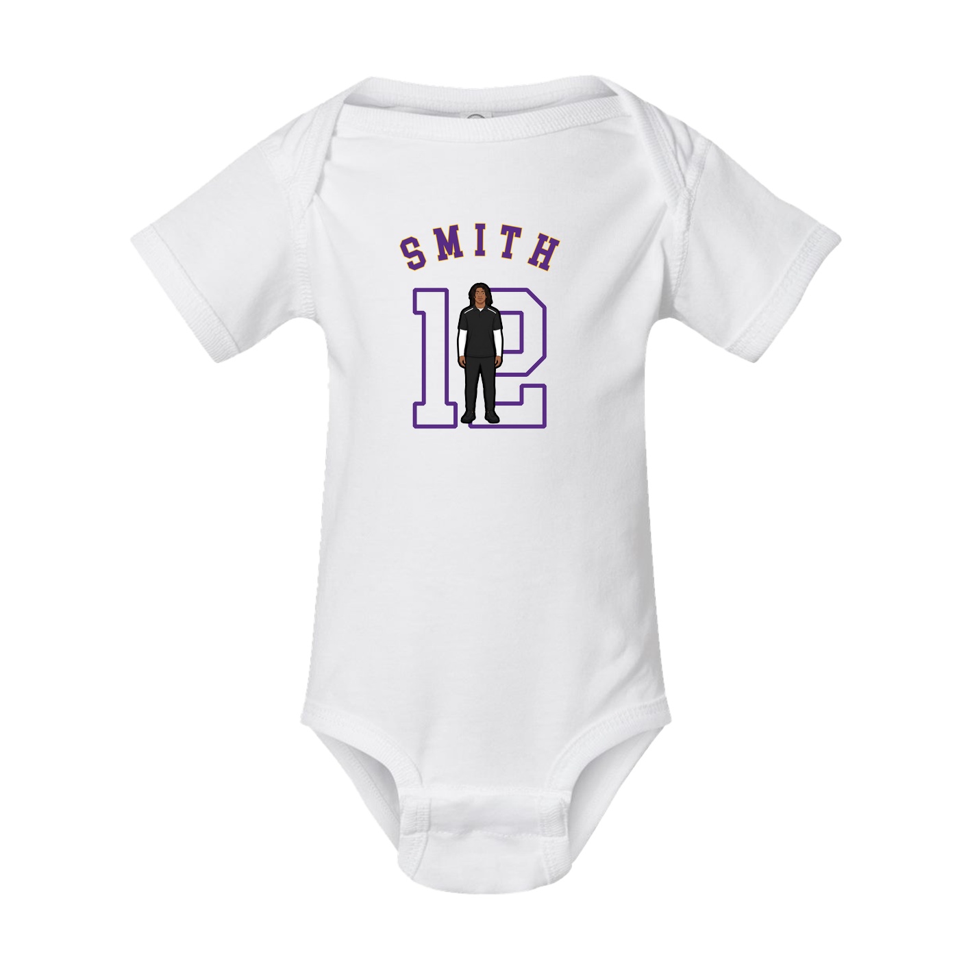 Baby Onesie — Shirsey Arch in White