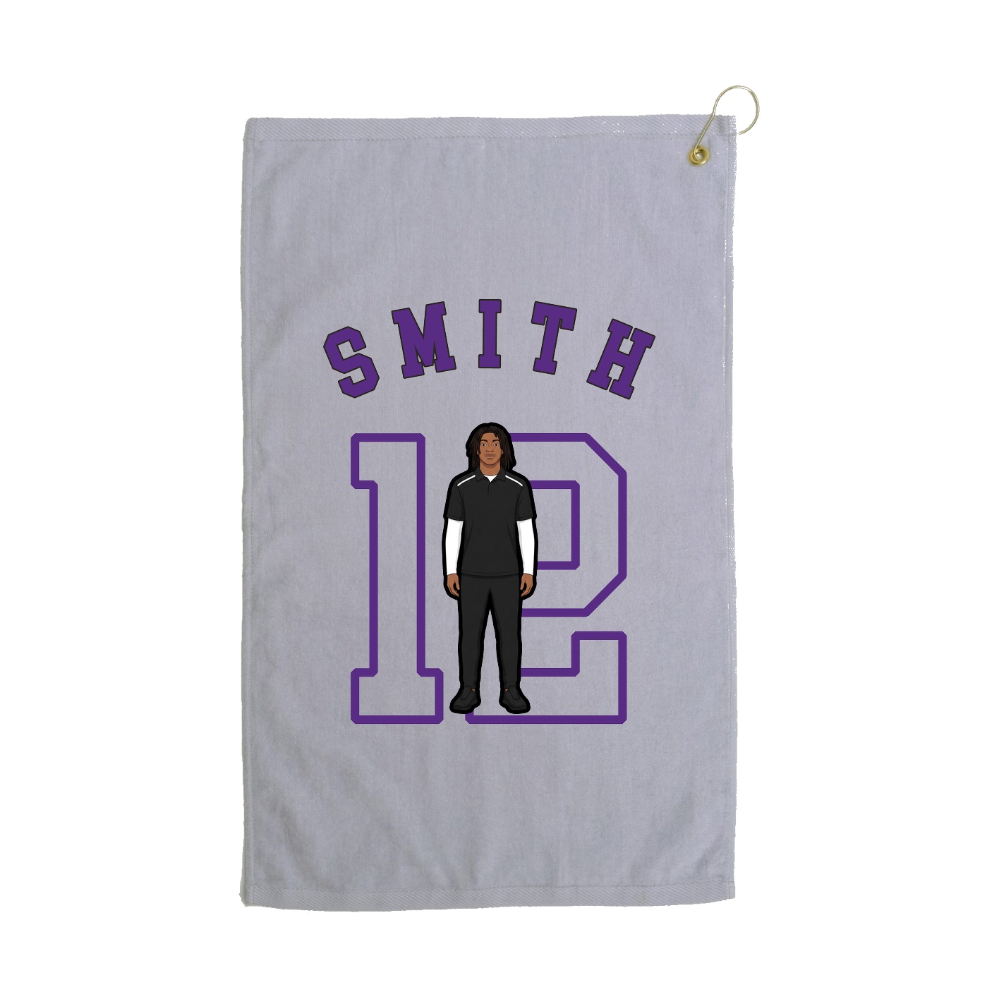 Golf Towel — Shirsey Arch in Grey