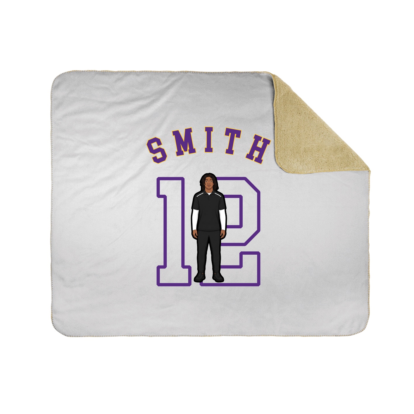 Throw Blanket — Shirsey Arch in White