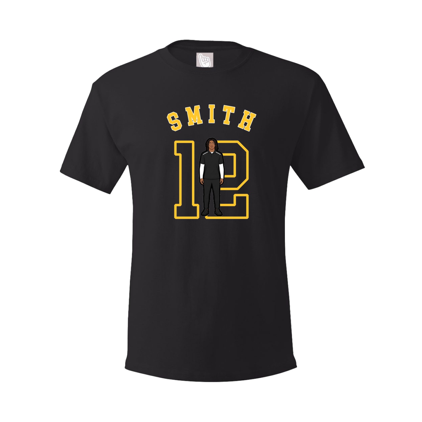 Youth Tee — Shirsey Arch in Black