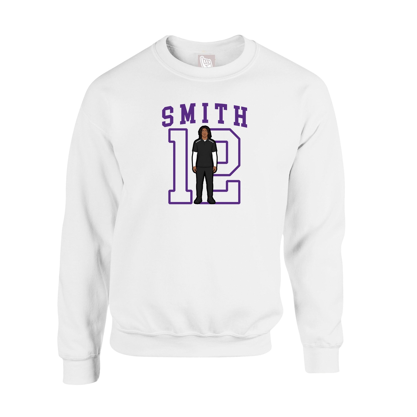 Fleece Crew — Shirsey in White