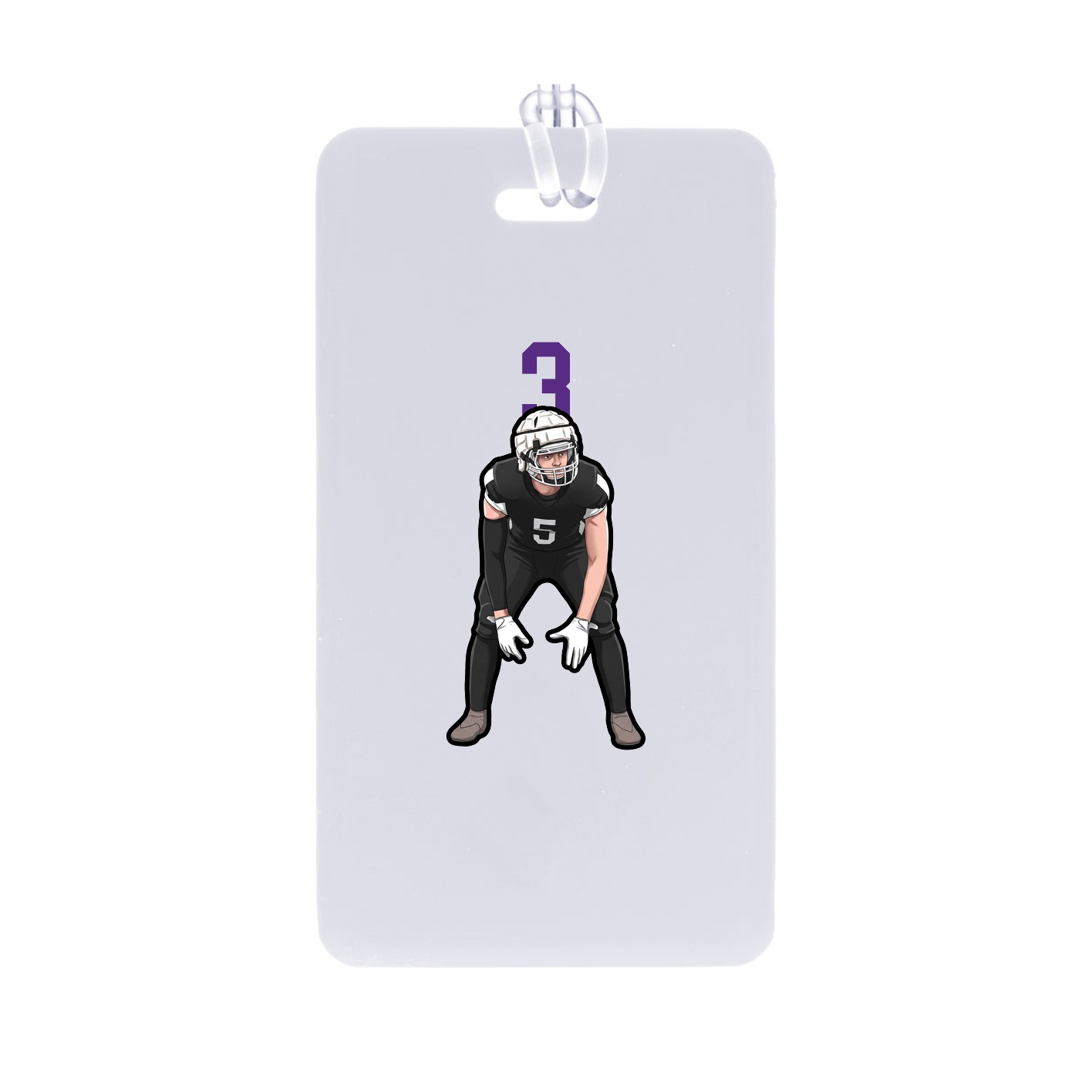 Bag Tag — Number Top in Classic