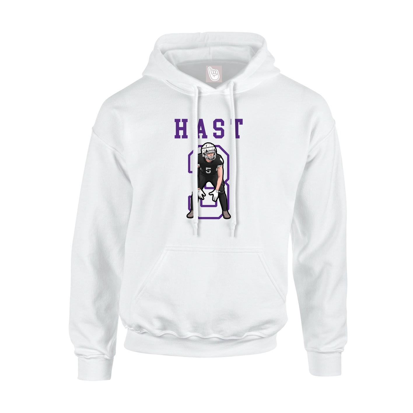 Youth Hoodie — Shirsey in White