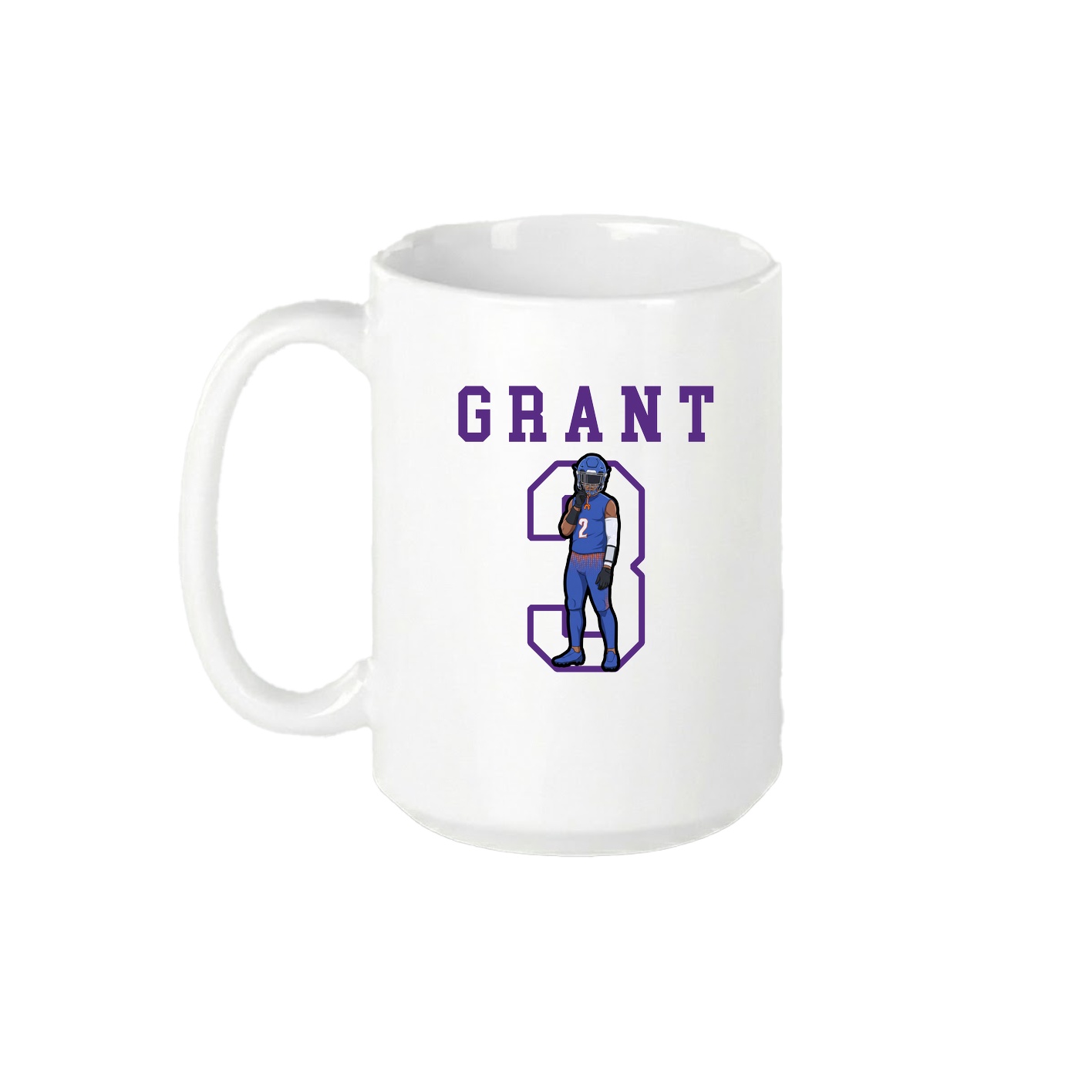 15oz Coffee Mug — Shirsey in White