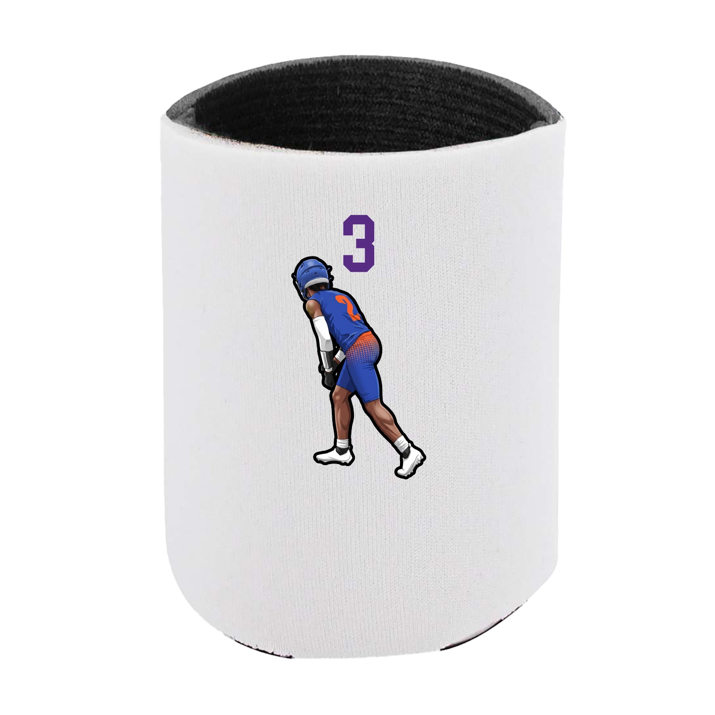 Can Holder — Number Top in White
