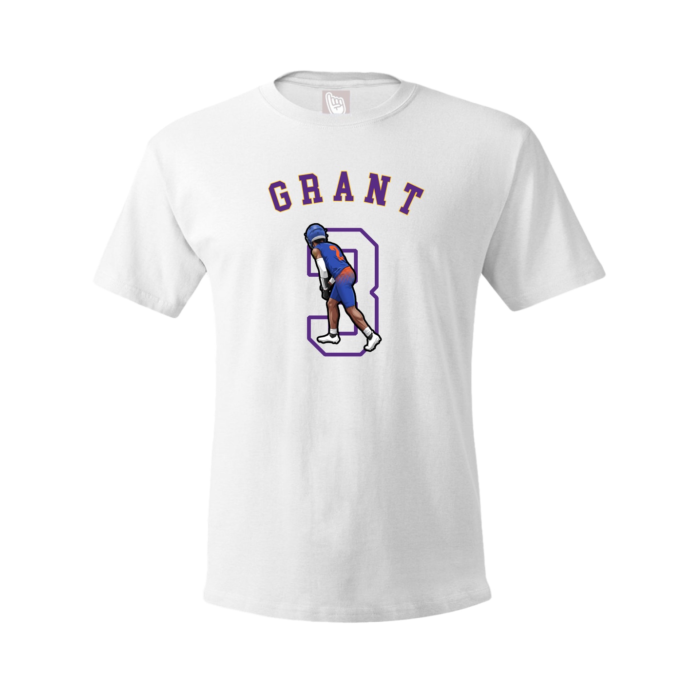 Youth Tee — Shirsey Arch in White