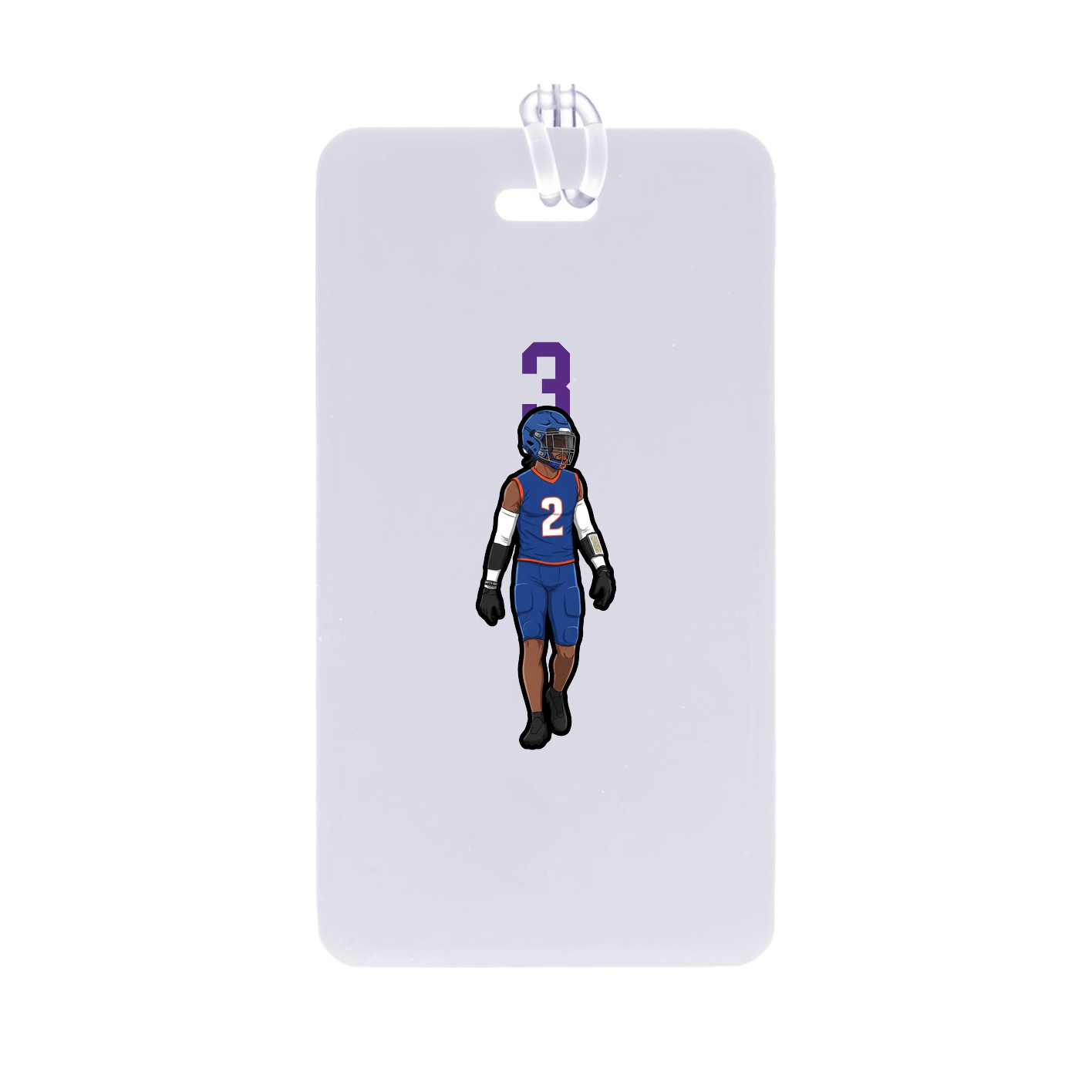 Bag Tag — Number Top in Classic