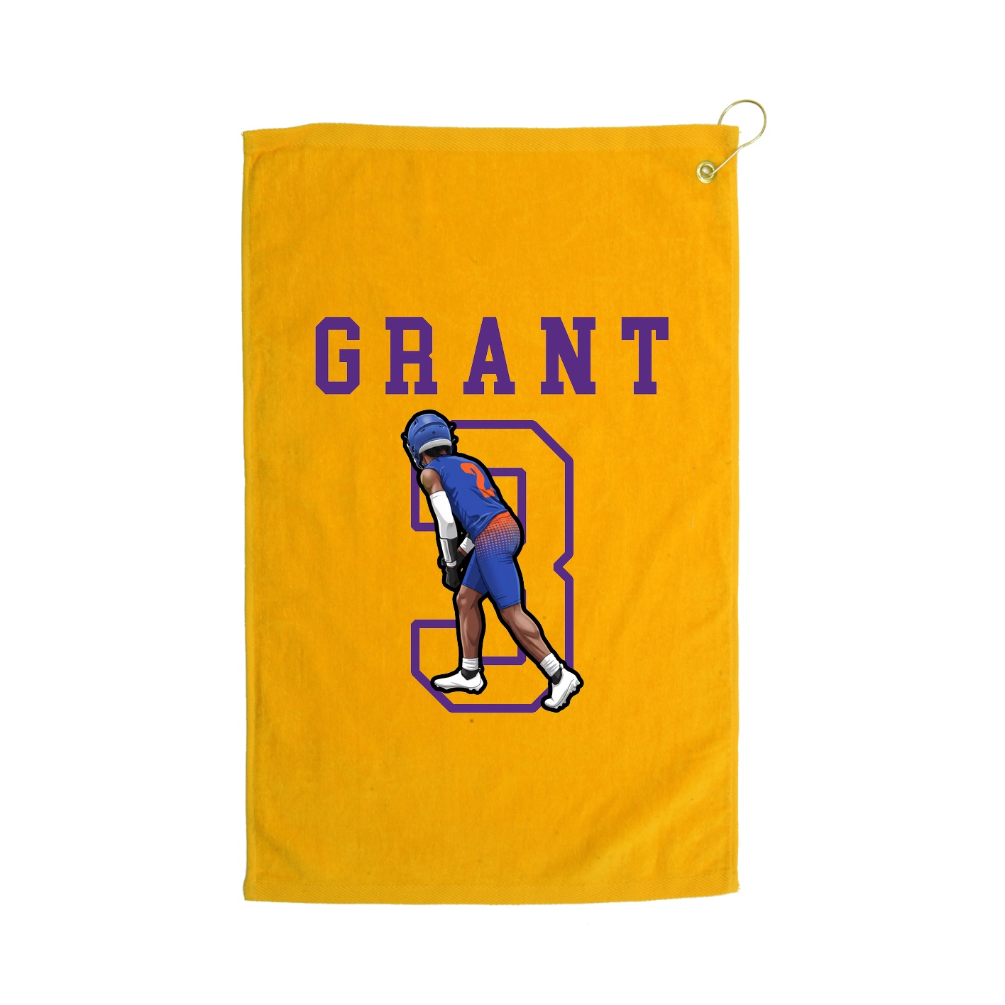 Golf Towel — Shirsey in Gold