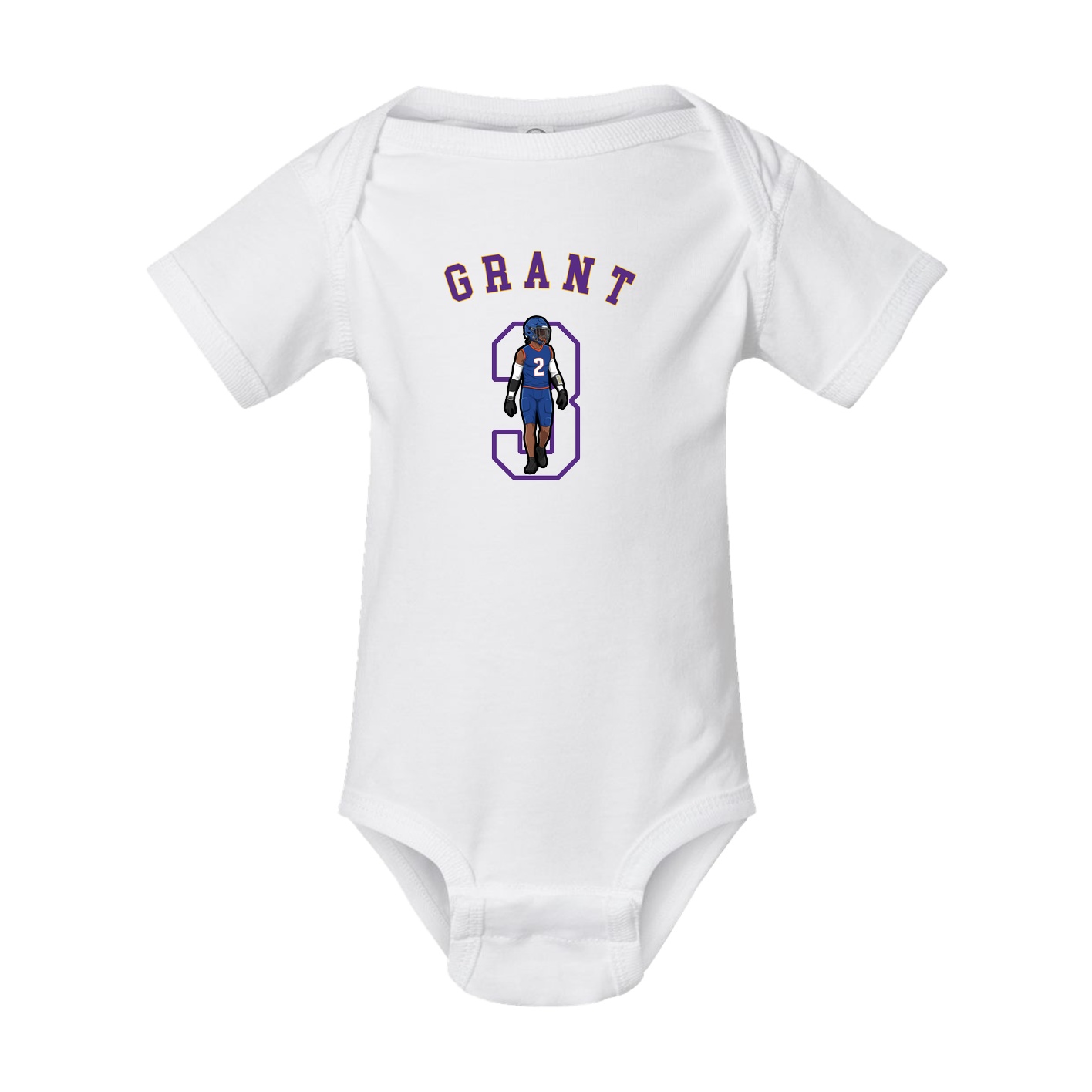Baby Onesie — Shirsey Arch in White