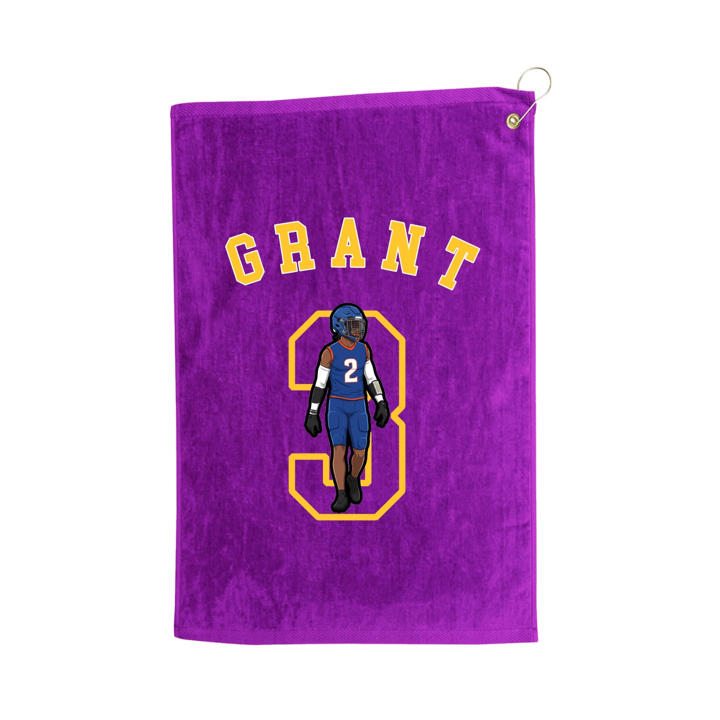 Golf Towel — Shirsey Arch in Purple