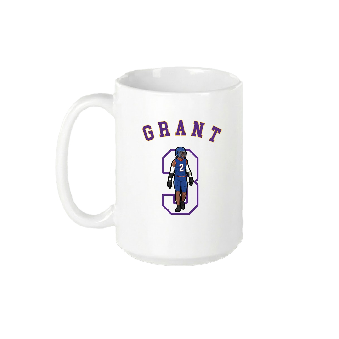 15oz Coffee Mug — Shirsey Arch in White