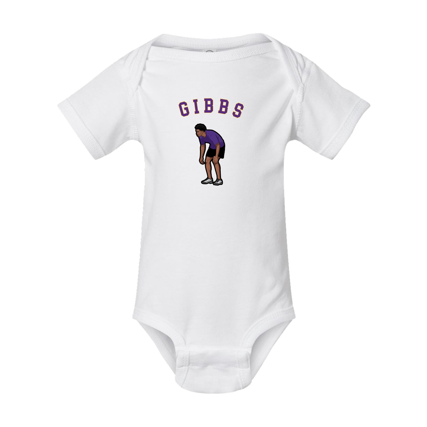 Baby Onesie — Shirsey Arch in White