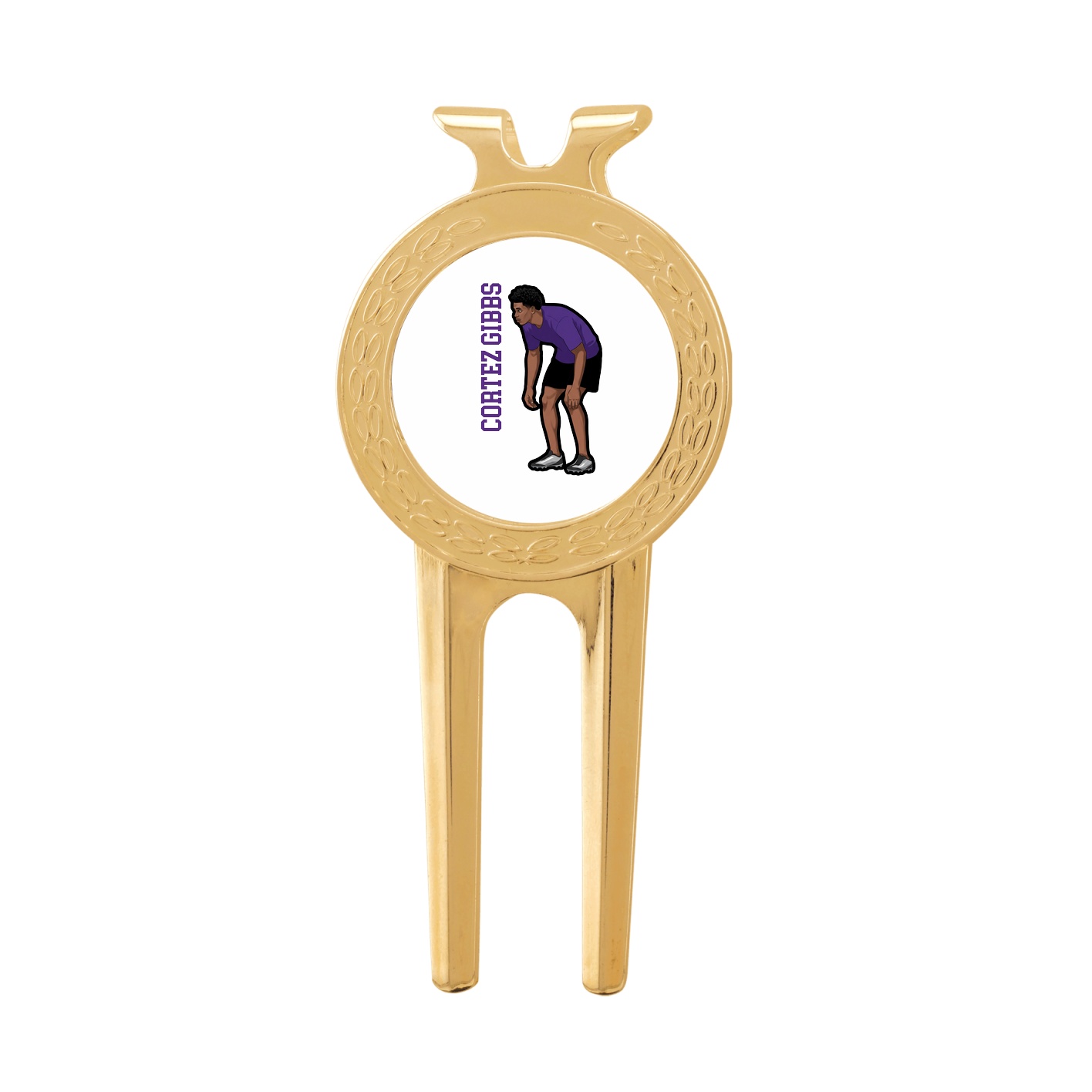 Divot Tool with Ball Marker — Name Vertical in Classic