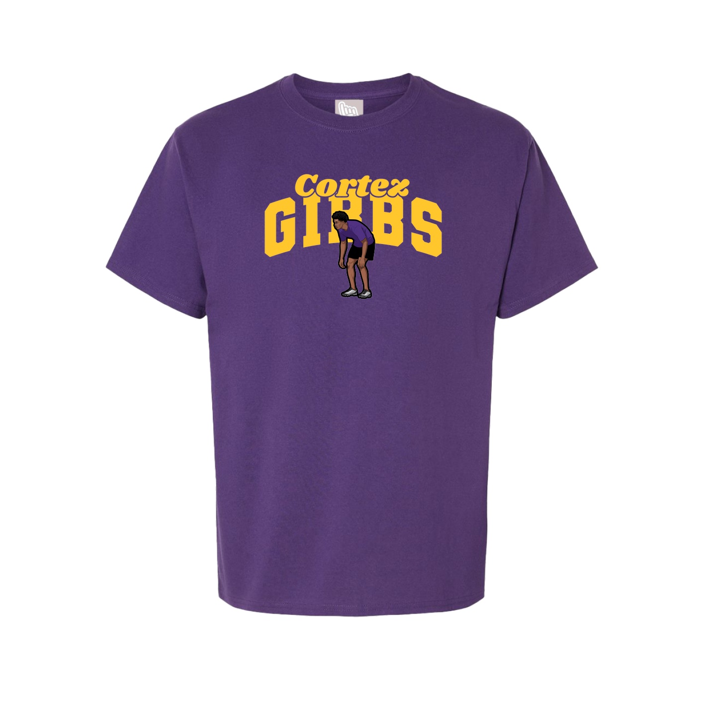 Youth Tee — Signature Arch in Purple