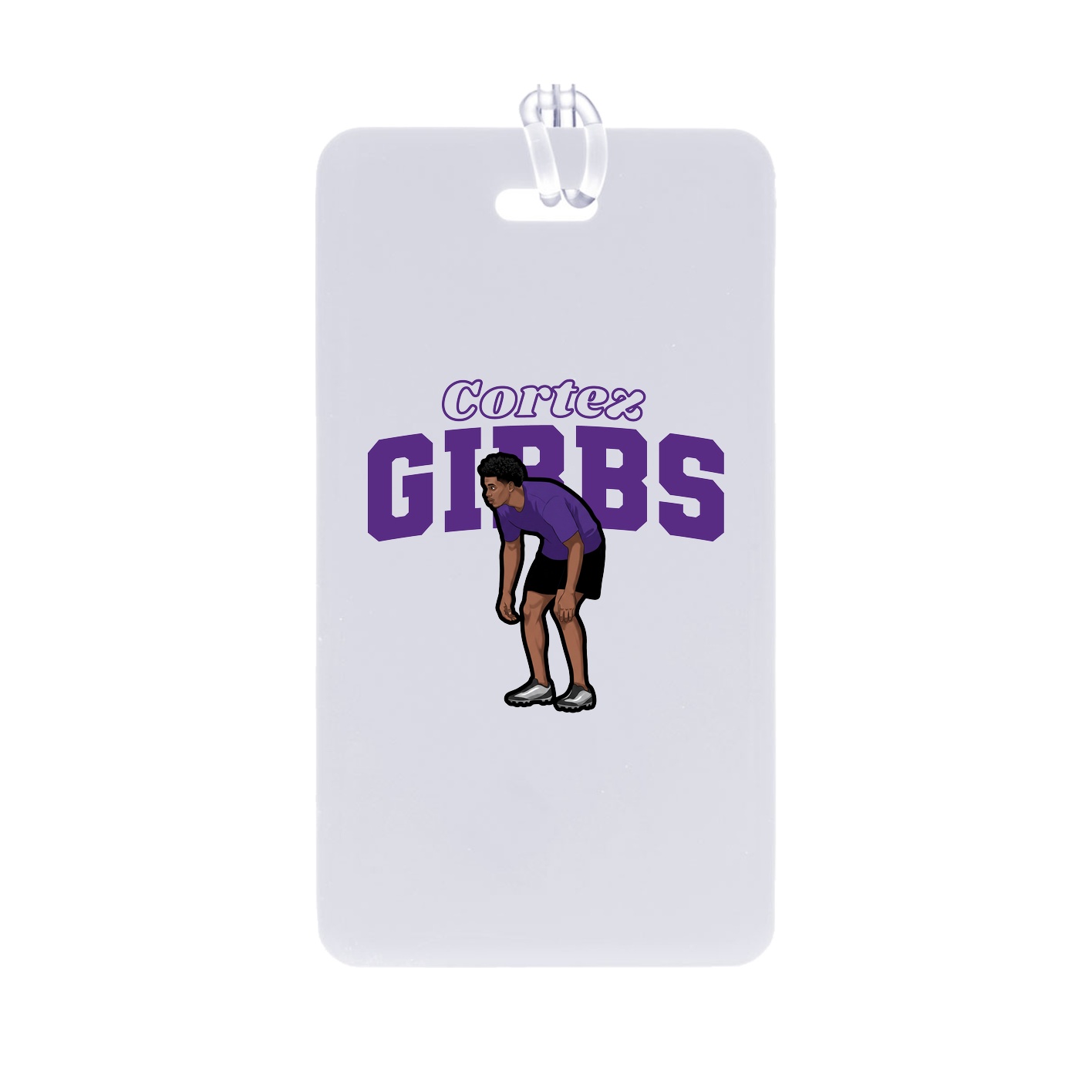 Bag Tag — Name Arch in Classic