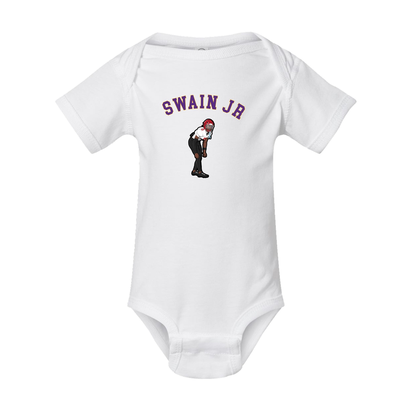 Baby Onesie — Shirsey Arch in White