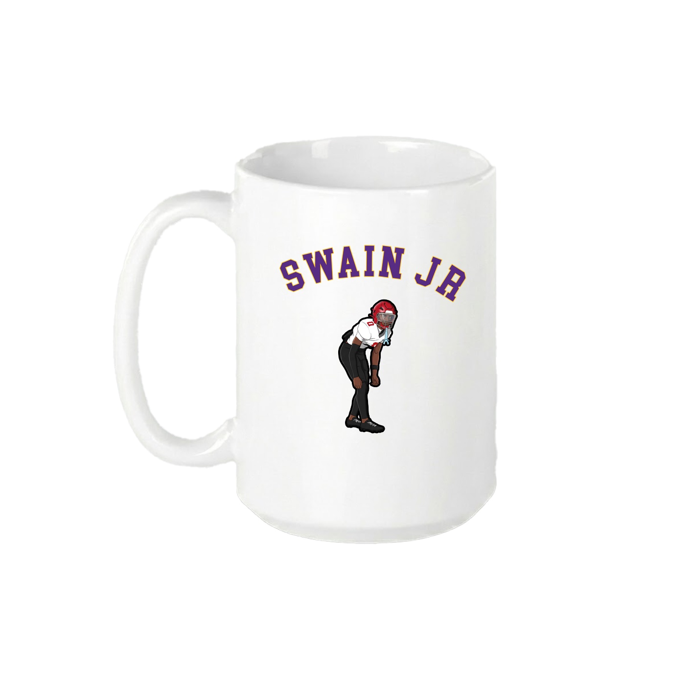 15oz Coffee Mug — Shirsey Arch in White